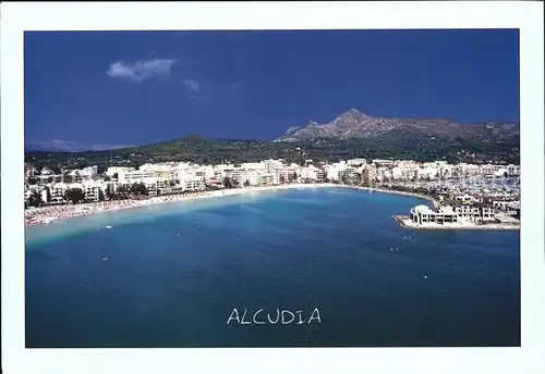 AK / Ansichtskarte Alcudia Mallorca Fliegeraufnahme Kat. Spanien