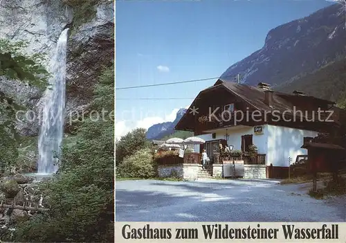 AK / Ansichtskarte Gallizien Wildensteiner Wasserfall Gasthaus Kat. Gallizien