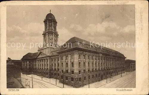 AK / Ansichtskarte Berlin Stadthaus Kat. Berlin