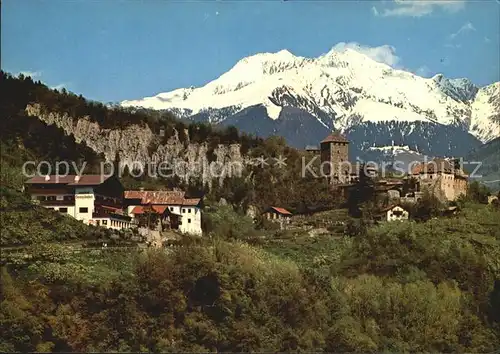 AK / Ansichtskarte Sankt Peter Dorf Tirol Gasthof Pension Kronsbuehel Burg Alpen