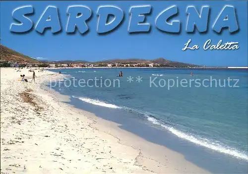 AK / Ansichtskarte La Caletta Spiaggia Strand