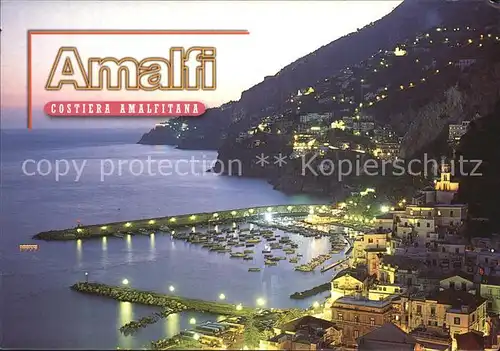 AK / Ansichtskarte Amalfi Panorama Porto Costiera Amalfitana Kat. Amalfi