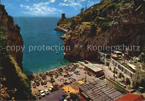 AK / Ansichtskarte Praia Amalfi Spiggia Costiera Amalfitano Bucht Kueste