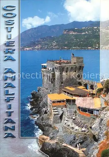 AK / Ansichtskarte Maiori Torre Aragonese sulla scogliera Costiera Amalfitana Kat. Maiori