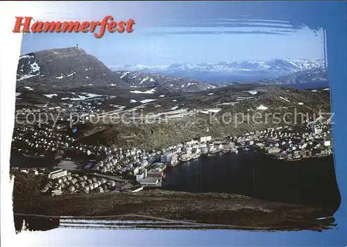 AK / Ansichtskarte Hammerfest Panorama Gebirge Kat. Hammerfest
