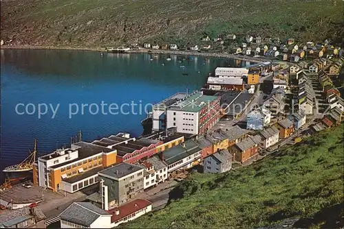 AK / Ansichtskarte Hammerfest Bucht Hafen Kat. Hammerfest