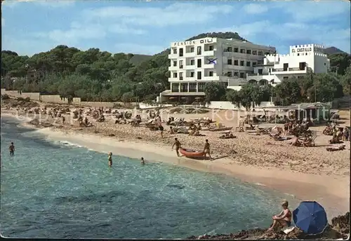AK / Ansichtskarte Cala Ratjada Mallorca Playa Strand Hotel Pension Kat. Spanien