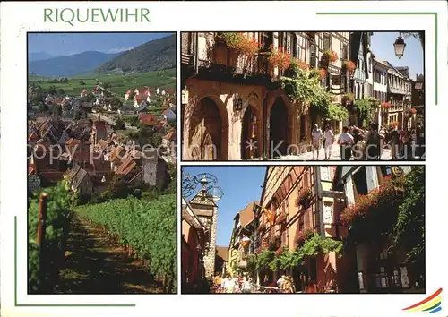 AK / Ansichtskarte Riquewihr Haut Rhin Teilansichten Altstadt Kat. Riquewihr