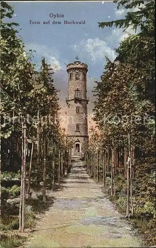 AK / Ansichtskarte Oybin Turm auf dem Hochwald Kat. Kurort Oybin