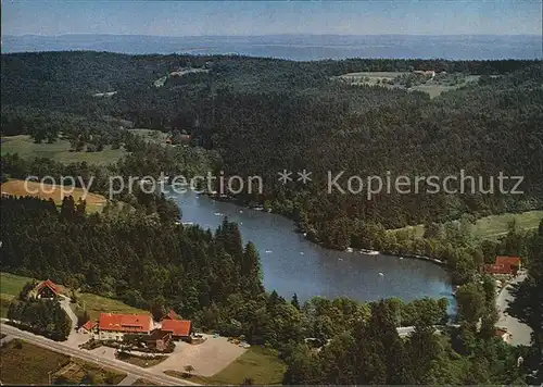 AK / Ansichtskarte Ebnisee Shwaebischer Wald Luftaufnahme