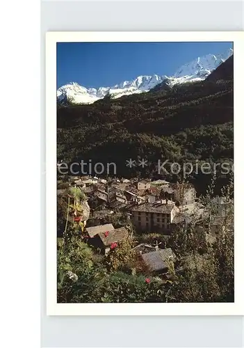 AK / Ansichtskarte Villa di Chiavenna Val Bregaglia turistica Alpi