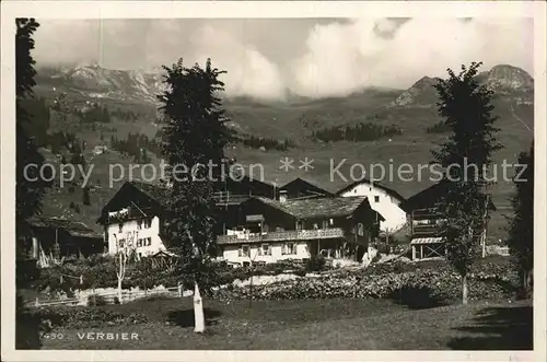 AK / Ansichtskarte Verbier Teilansicht Kat. Verbier