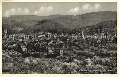 AK / Ansichtskarte Alsbach Bergstrasse Panorama Luftkurort Kat. Alsbach Haehnlein