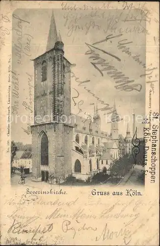 AK / Ansichtskarte Koeln Rhein Severinskirche Kat. Koeln