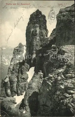 AK / Ansichtskarte Engelberg OW Partie am Grossen Spannort Gebirgspanorama Kat. Engelberg