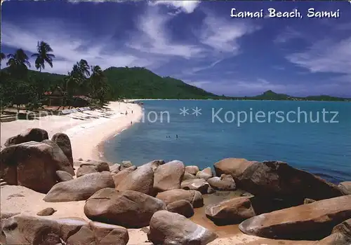 AK / Ansichtskarte Samui Thailand Lamai Beach
