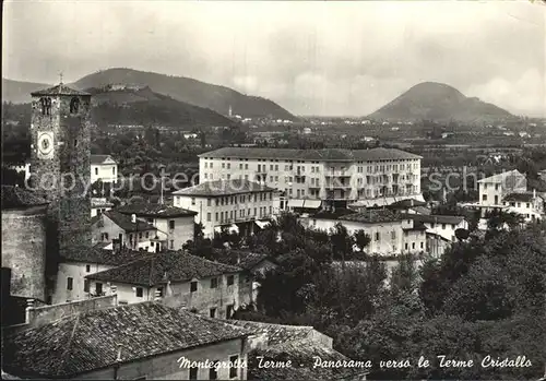 AK / Ansichtskarte Montegrotto Terme Panorama Terme Cristallo Kat. 