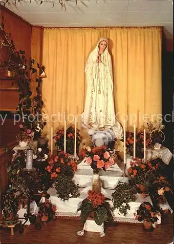 AK / Ansichtskarte St Pelagiberg Fatima Madonna Heiligenfigur Kurhaus Marienburg Kat. St Pelagiberg