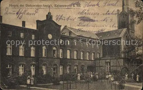 AK / Ansichtskarte Kaiserswerth Hospiz der Diakonissen Anstalt Kat. Duesseldorf