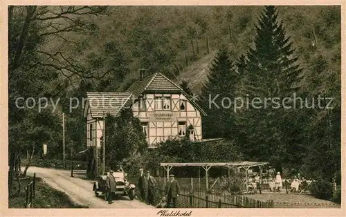 AK / Ansichtskarte Gemuend Eifel Urftsee Waldhotel Retaurant Talsperre Kat. Schleiden