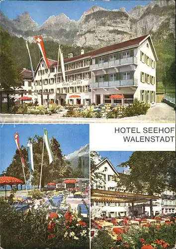 AK / Ansichtskarte Walenstadt Hotel Seehof Alpen Kat. Walenstadt