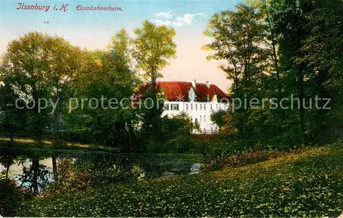 AK / Ansichtskarte Ilsenburg Harz Eisenbahnerheim Kat. Ilsenburg Harz