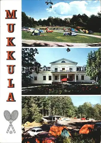 AK / Ansichtskarte Mukkula Finnland Campingplatz 