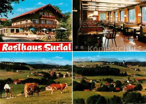AK / Ansichtskarte Traunstein Oberbayern Surtal Rasthaus Pension Kat. Traunstein