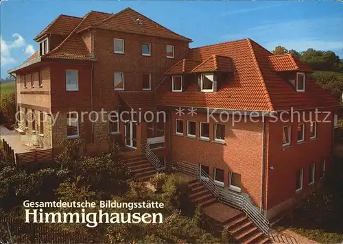 AK / Ansichtskarte Nieheim Gesamtdeutsche Bildungsstaette Himminghausen Kat. Nieheim