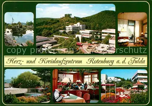 AK / Ansichtskarte Rotenburg Fulda Herz Kreislaufzentrum  Kat. Rotenburg a.d. Fulda