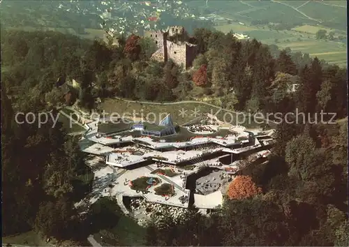 AK / Ansichtskarte Badenweiler Kurhaus mit Burgruine Fliegeraufnahme Kat. Badenweiler