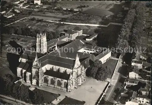 AK / Ansichtskarte Bourg en Bresse Vue aerienne sur l eglise de Brou Kat. Bourg en Bresse