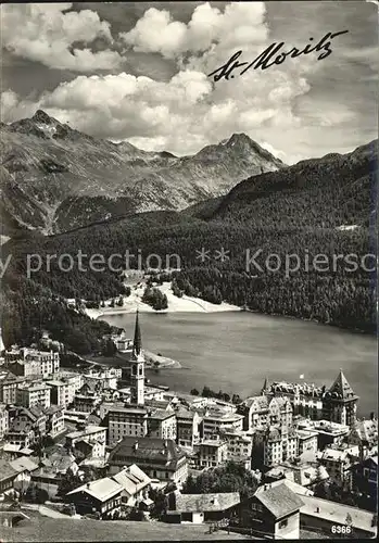 AK / Ansichtskarte St Moritz GR Panorama Kat. St Moritz