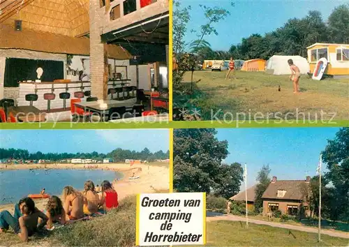 AK / Ansichtskarte Smilde De Horrebieter Camping Bar Strand Kat. Smilde