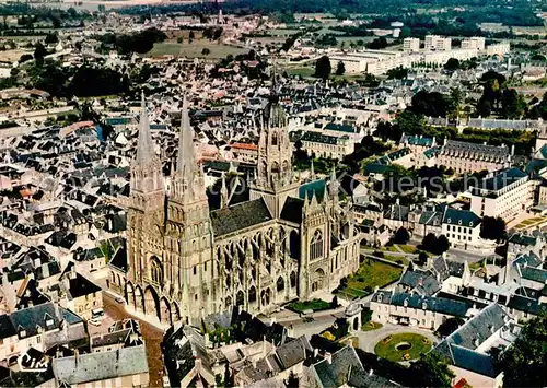 AK / Ansichtskarte Bayeux Cathedrale vue aerienne Kat. Bayeux