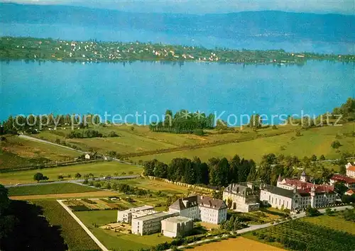 AK / Ansichtskarte Hegne Konstanz Marianum Zentrum fuer Bildung und Erziehung Fliegeraufnahme Kat. Allensbach Bodensee