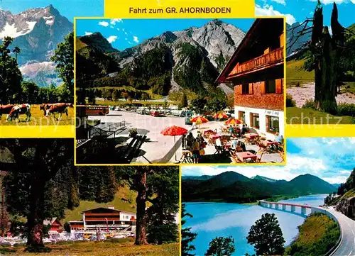 AK / Ansichtskarte Hinterriss Tirol Alpengasthof Eng am Grossen Ahornboden Karwendelgebirge Kat. Vomp