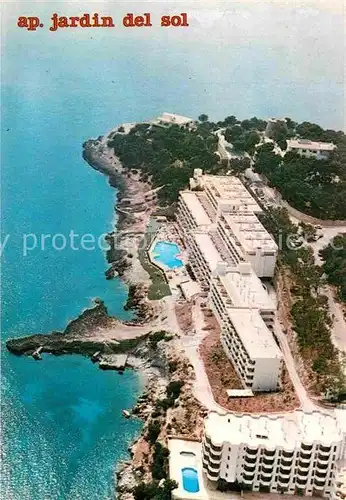 AK / Ansichtskarte Santa Ponsa Mallorca Islas Baleares Apartamentos Jardin del Sol vista aerea Kat. Calvia