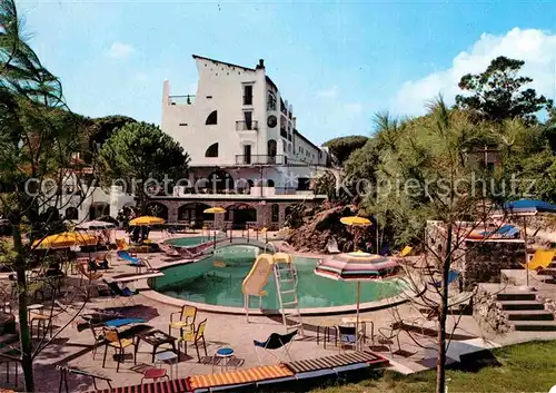 AK / Ansichtskarte Ischia Porto Hotel Moresco Swimming Pool