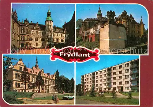 AK / Ansichtskarte Frydlant Mesto s hradem a zamkem uprostred Frydlantskeho vybezku Kat. Friedland