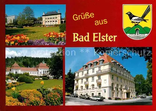 AK / Ansichtskarte Bad Elster Kurhaus Badehaus Klinikum Sachsenhof Kat. Bad Elster