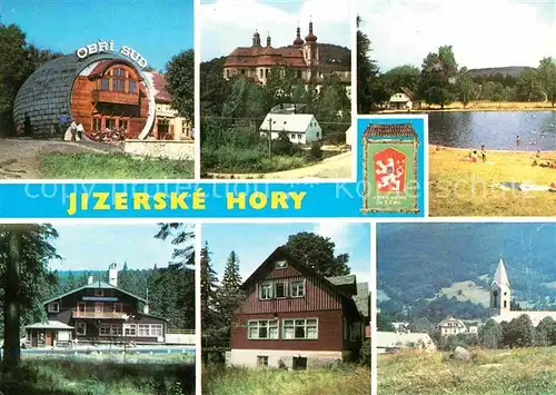 AK / Ansichtskarte Jizerske hory Lazne Libverda Obri Sud Bartlova bouda Horska chata na Smedave Kat. Tschechische Republik