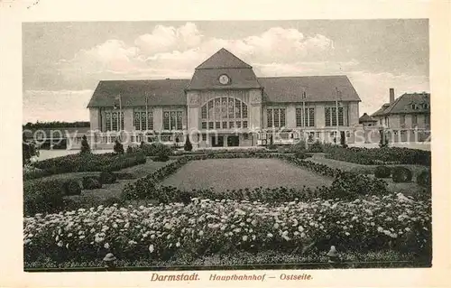 AK / Ansichtskarte Darmstadt Hauptbahnhof Kat. Darmstadt