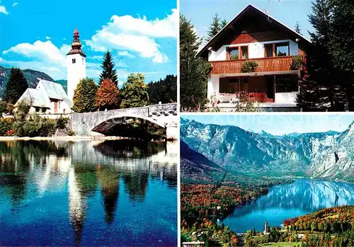 AK / Ansichtskarte Bohinj Ardjelan Erzika Bohinsko jezero See Triglav Nationalpark Gebirge Kat. Slowenien