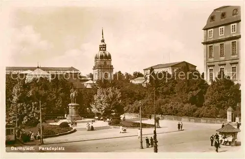 AK / Ansichtskarte Darmstadt Paradeplatz Kat. Darmstadt