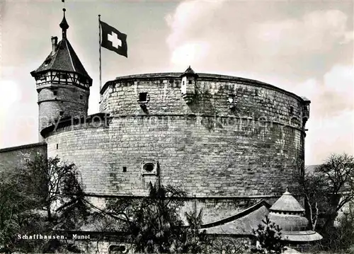 AK / Ansichtskarte Schaffhausen SH Castell Munot Festung Kat. Schaffhausen