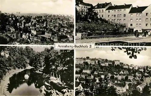 AK / Ansichtskarte Annaberg Buchholz Erzgebirge Teilansichten Kat. Annaberg