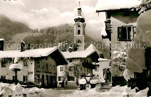 AK / Ansichtskarte Oberaudorf Marienplatz Kat. Oberaudorf