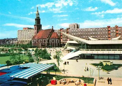 AK / Ansichtskarte Berlin Marienkirche Anlage am Fernsehturm Hauptstadt der DDR Kat. Berlin