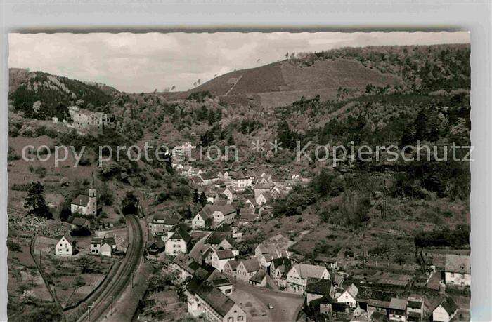 ALTE POSTKARTE GRUSS AUS FRANKENSTEIN PFALZ Bahn railway Enkenbach